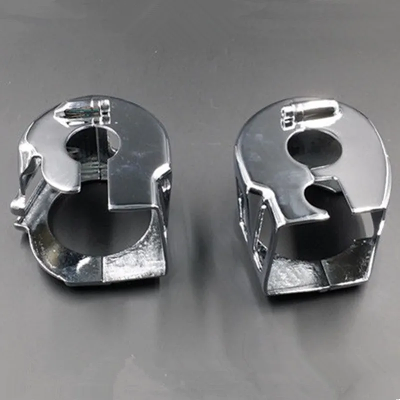 

Pair Chrome Handlebar Switch Housings Cover For Yamaha V-Star Road Star 1700 Warrior