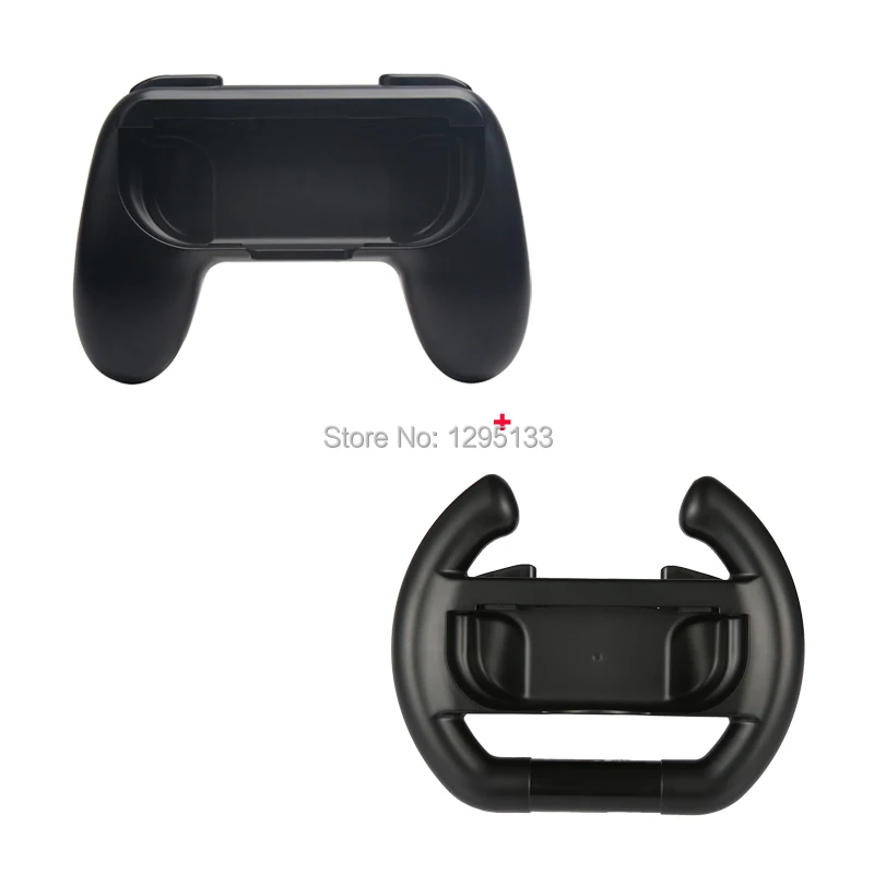 Для Nintend Switch Joycon левый правый комфорт ручки держатель + рулевые рейки колеса для