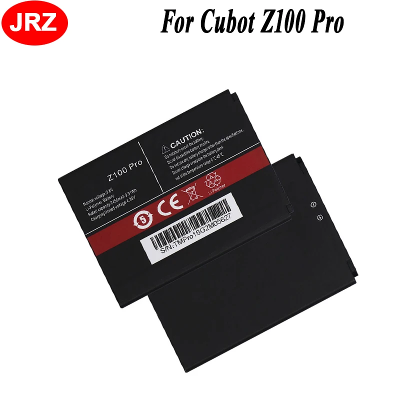Сменный аккумулятор высокой емкости JRZ для Cubot Z100 Pro 2450 мА · ч | Мобильные телефоны
