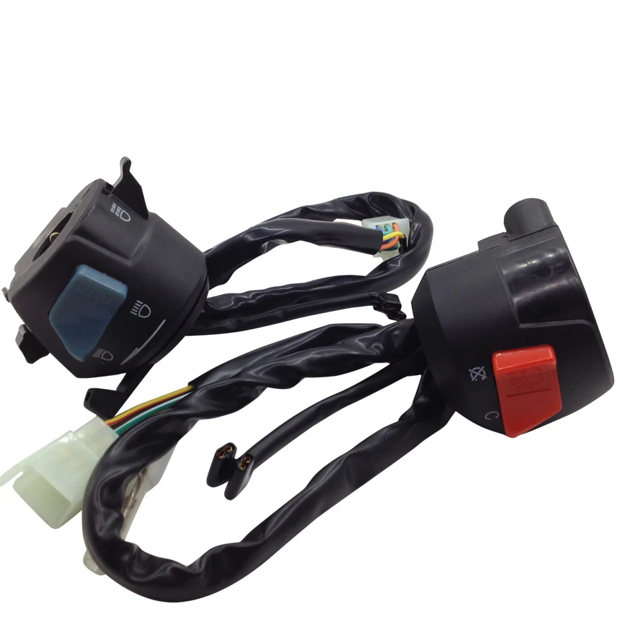 1 пара переключатель поворотного сигнала мотоцикла для Honda CB400|motorcycle turn signal switch|horns