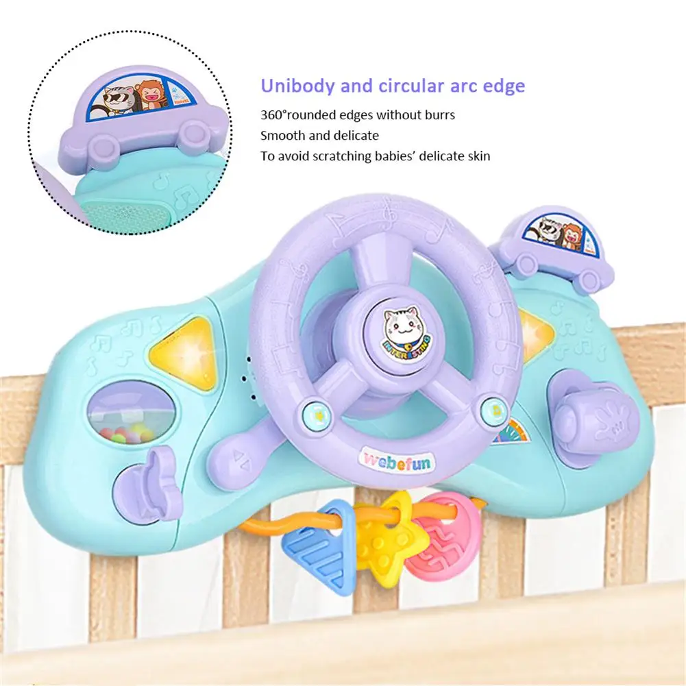 Детские Музыкальные инструменты Simulatio управляющее рулевое колесо оснащенное