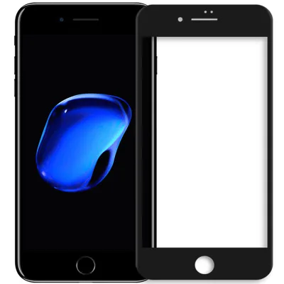 Закаленное стекло для iphone 7 plus 3D полное покрытие Премиум Защита экрана 6 защитная