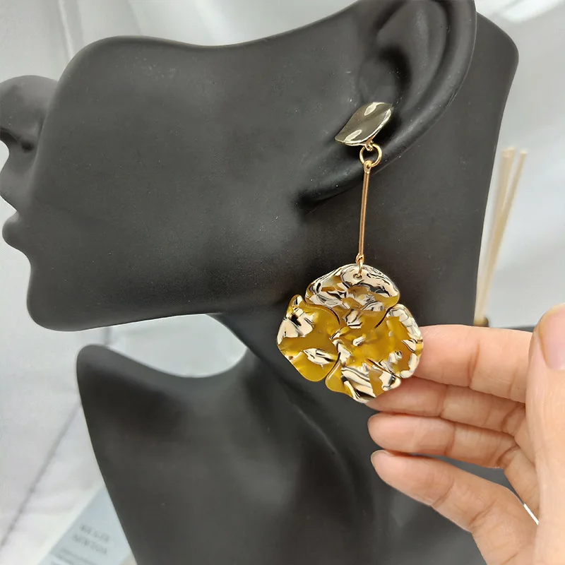 2019 продвижение Brinco Южно корейский цветок уха кольцо акриловой кислоты