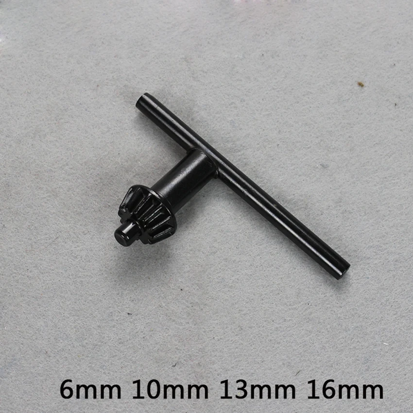 

Electric Hand Drill Chuck Wrench Tool Part Drill Chuck Keys Applicable To 6mm 10mm 13mm 16mm Drill Chuck With Gum Cover