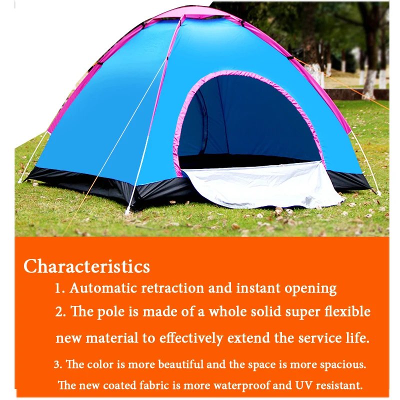 палатка автоматическая 2000 г туристическая Рыболовная Палатка Professional camping 4 сезон