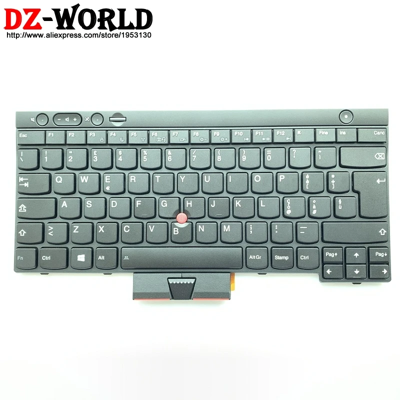 Новая итальянская клавиатура Orig IT для Lenovo Thinkpad L430 L530 T430 T430i T430S T530 T530i W530 X230 X230i Teclado