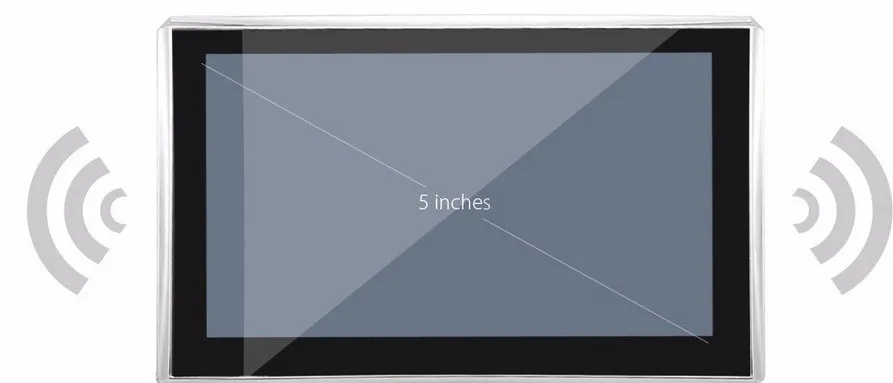 5-дюймовая Android GPS с wifi DDR 512M flash8G plus 1080P фронтальная камера полной загрузкой карт