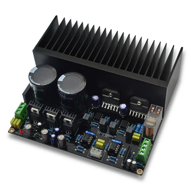 Стерео усилитель высокой мощности LM3886 плата OP07 DC Servo 5534 независимый Op Amp Chenjin PCB