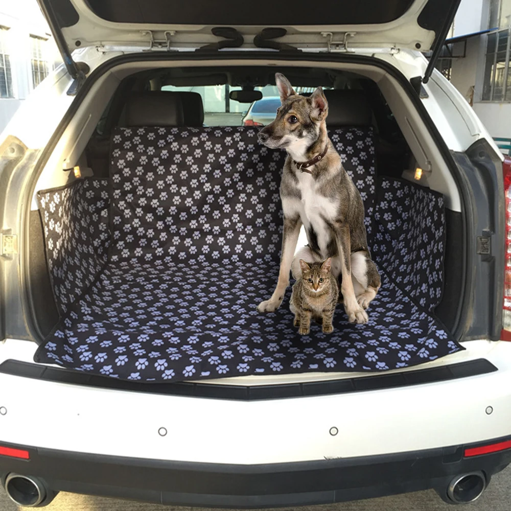 vender À Prova Dwaterproof água Animal De Estimação Do Cão Portadores Oxford Tecido Pegada Carro Pet Assento Capa De Assento Do Carro Volta Tapete Capa De Almofada Protetor