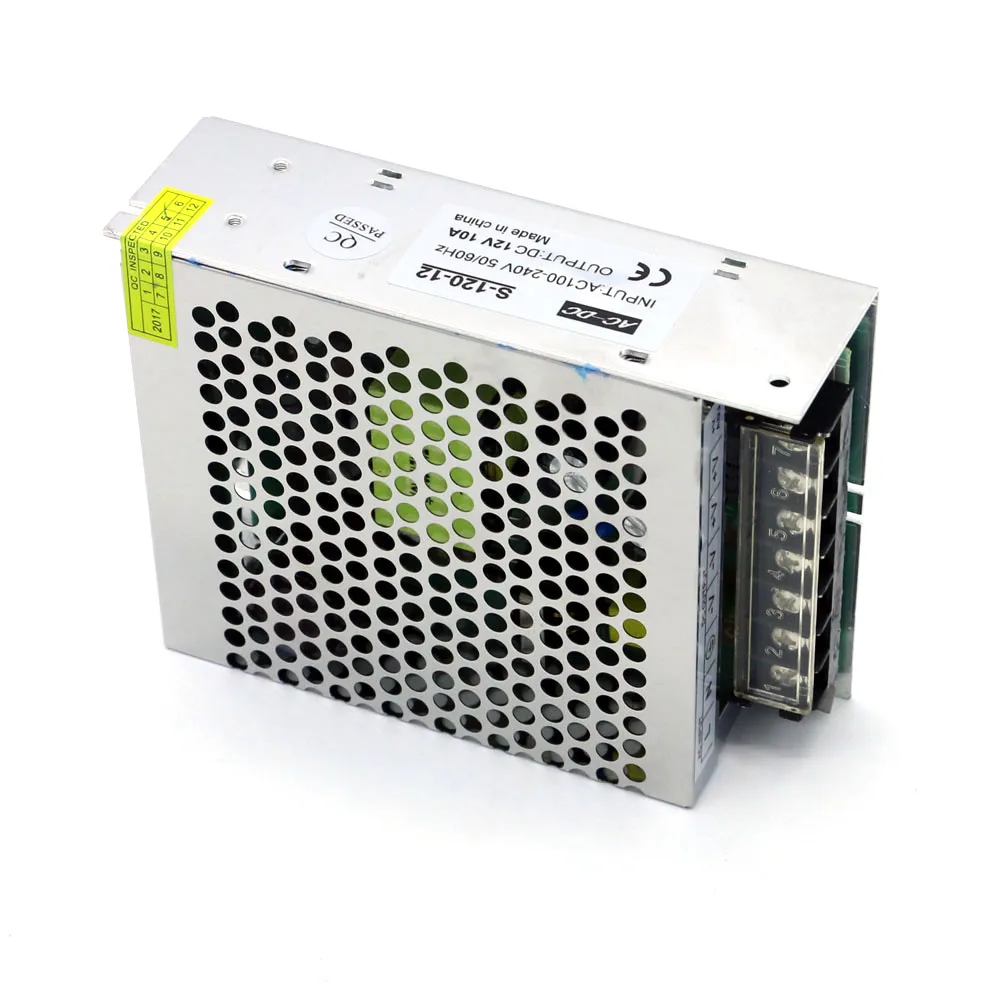 Global Input Voltage Ac 100-240V Wide to Dc 12V Adjustable 10A 120W Switch Mode Power Supply | Обустройство дома