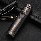 1 шт. черный переносной кухонный уличный фонарь Зажигалка струйный пламя Карандаш бутан газ многоразовая топливная Сварка сигары трубка зажигалка