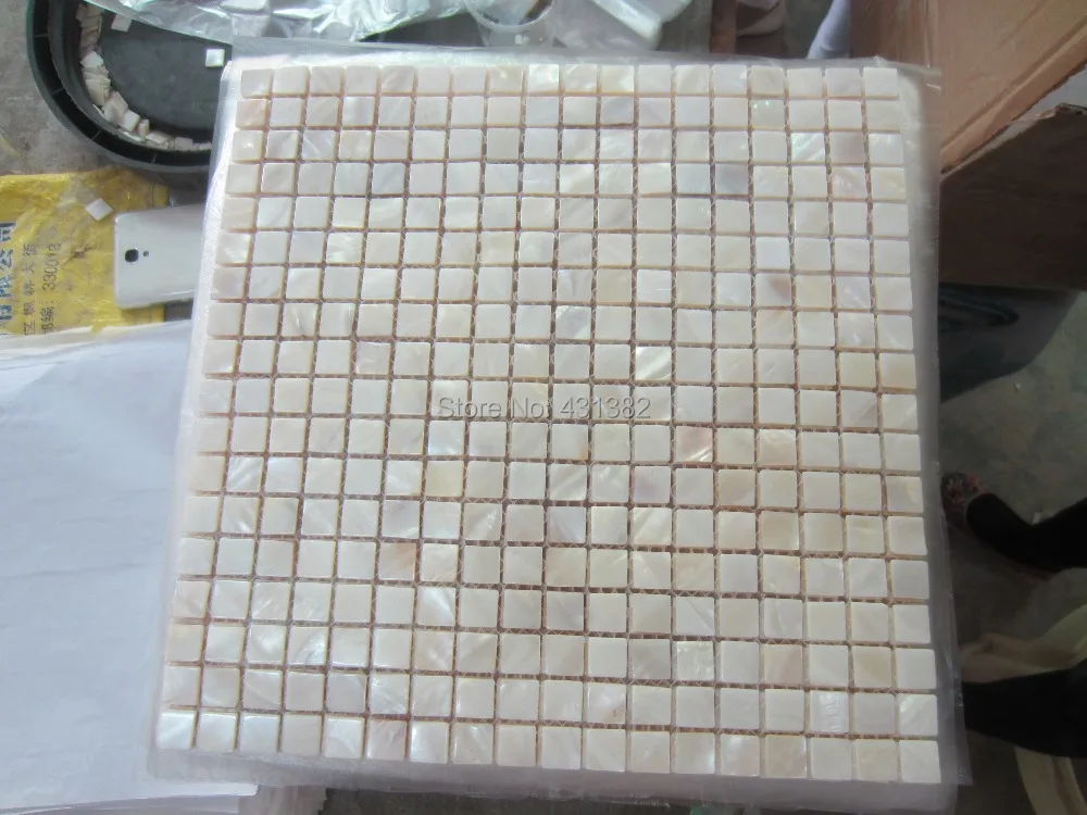 15*15 белая раковина мозаичная плитка для душа перламутровая кухни backsplash