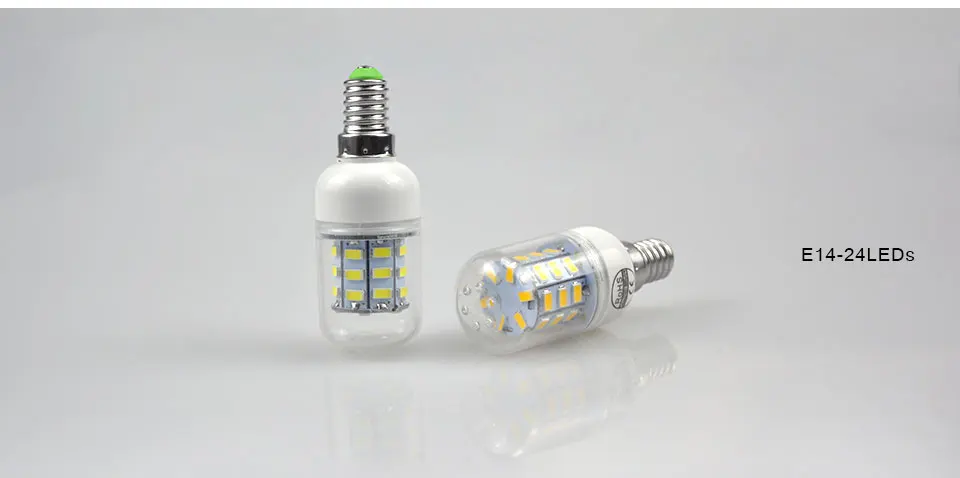 10 шт./упак. светодиодный кукурузная лампа SMD 5730 24-72 светодиодный s 220V Lamparas Светодиодная лампа для дома склад Освещение в помещении E27 E14 светодиодный потолочный светильник