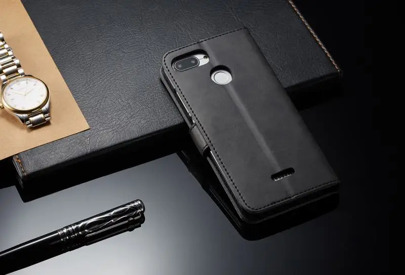 Чехол для Xiaomi Redmi 6, чехол для Redmi 6 Pro, кожаный флип-чехол-кошелек, чехол для Xiaomi Redmi 6 Pro, чехол для телефона Redmi6, чехол