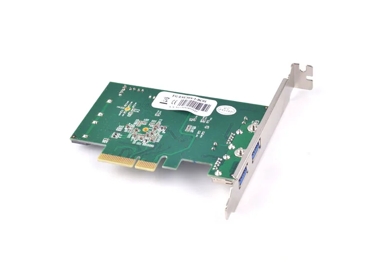 Внешняя карта расширения PCI-E x4 на 2 порта SATA3.0 6 ГБ + сверхскоростная USB 3 0 ASMedia 1061 etron