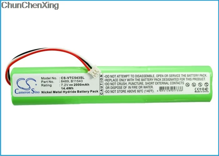 Аккумулятор Cameron Sino 2000 мАч 8489 B11543 для Vetronix 03006735 анализатор двигателя F00E900018 MTS