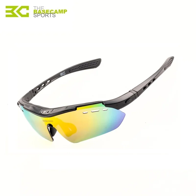 Basecamp 5 Lens Polarized Cycling Glasses MTB Bike Goggles Bicycle TR-90 Sunglasses Gafas Ciclismo | Тематическая одежда и
