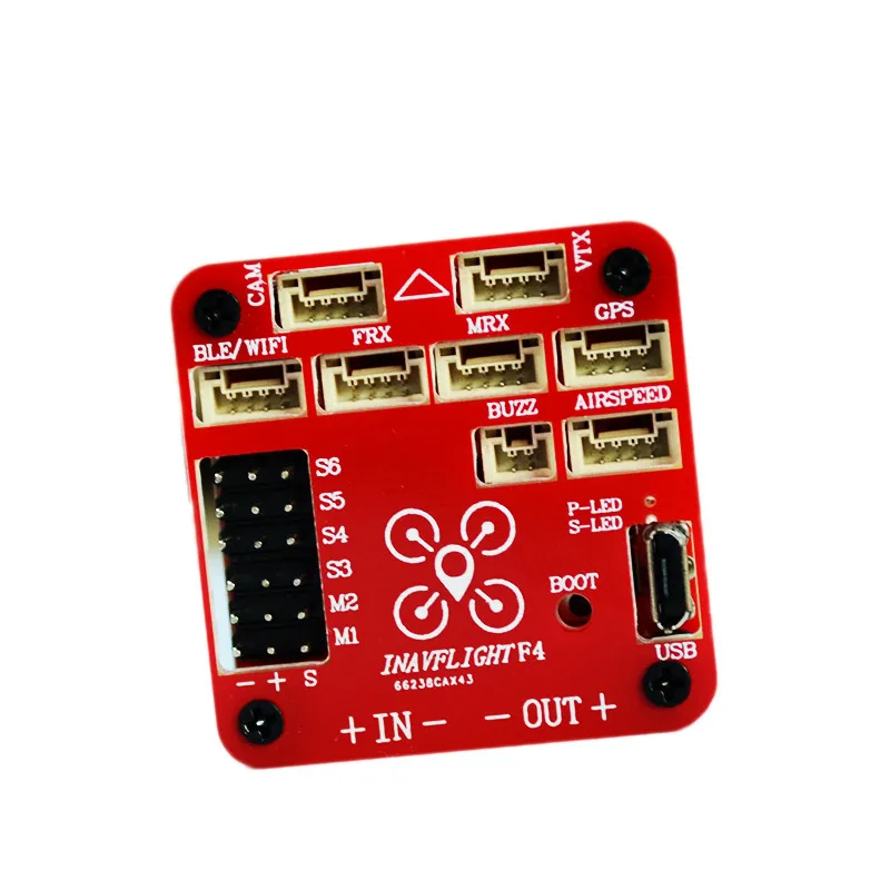 Контроллер полета INAV F4 Встроенный OSD и монитор напряжения тока батареи для FPV RC