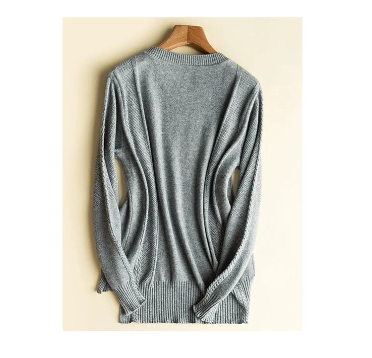 GABERLY Soft Cashmere O-neck Twisted Sweaters and Pullovers Women Autumn Winter Stripe Jumper Sweater Female Top Knitted Brand | Женская