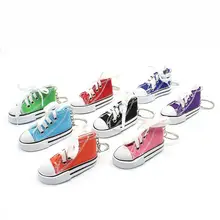 Hot selling fashion Key Ring Car Key Chains Lady Bag Ornaments Creative New Ornaments keychain Mini Canvas Shoes Design Keychain