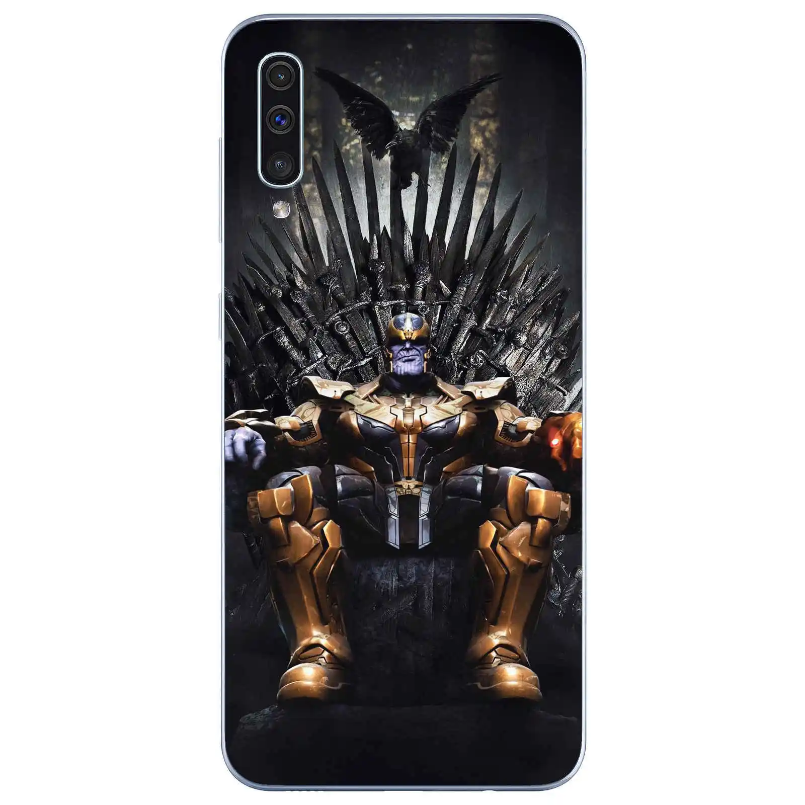 TPU Мягкий силиконовый чехол из ТПУ для samsung Galaxy S6 S7 S8 S9 S10 M10 M20 Plus Marvel DC Comics, Железный человек, Мстители - Цвет: TPU