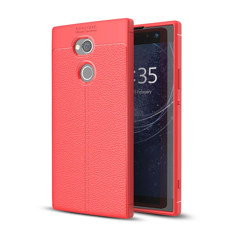 2 шт. чехол для Xperia XA2 Ultra Мягкий Силиконовый ТПУ Sony X A2 6 0 полностью защитный