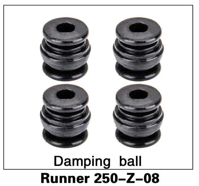 

Free Shipping Original Walkera Runner 250 Spare Parts Damping Ball Runner 250-Z-08 (4PCS)