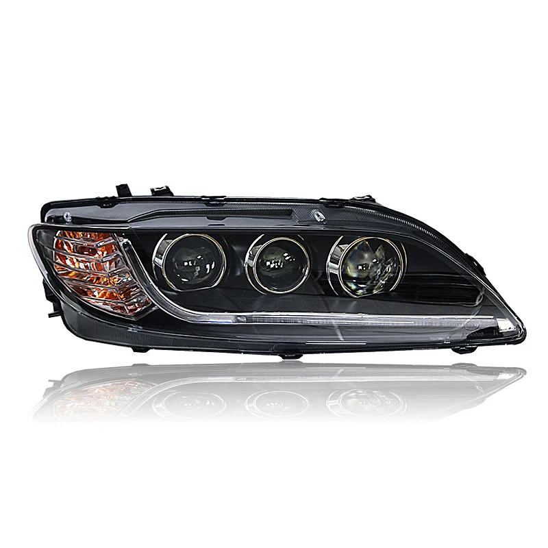 Светодиодный льная светодиодная фара для Mazda 6 2003 2015 светодиодный Биксеноновая DRL