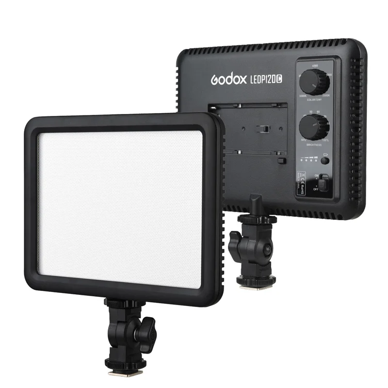 Godox ультратонкая светодиодная панель для видеосъемки LEDP120C 12 Вт двухцветная 3300 5600K