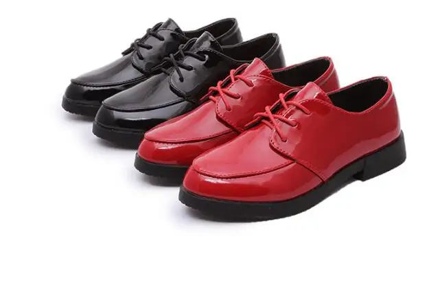 Туфли Детские демисезонные с бантом мягкая подошва туфли принцессы однотонные