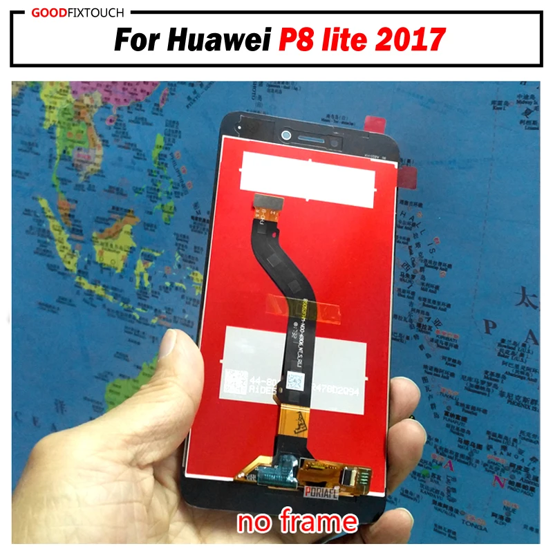 ЖК-дисплей для Huawei p8 lite 2017 с сенсорной панелью оригинальный дигитайзер в сборе