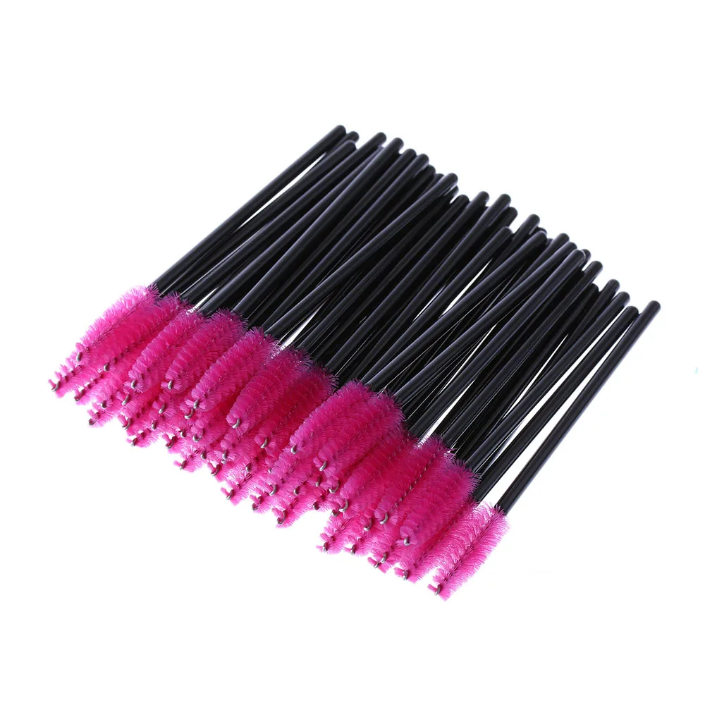 50 шт. одноразовые кисточки для туши ресниц|brush mascara wands applicator|mascara wandseyelash mini brush |