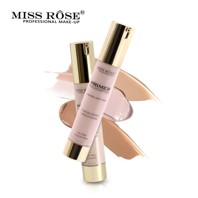new MISS ROSE Mousse Foundation Natural Bare Makeup 30ml Liquid Women Cosmetic Concealer Oil Control Base Make Up | Красота и
