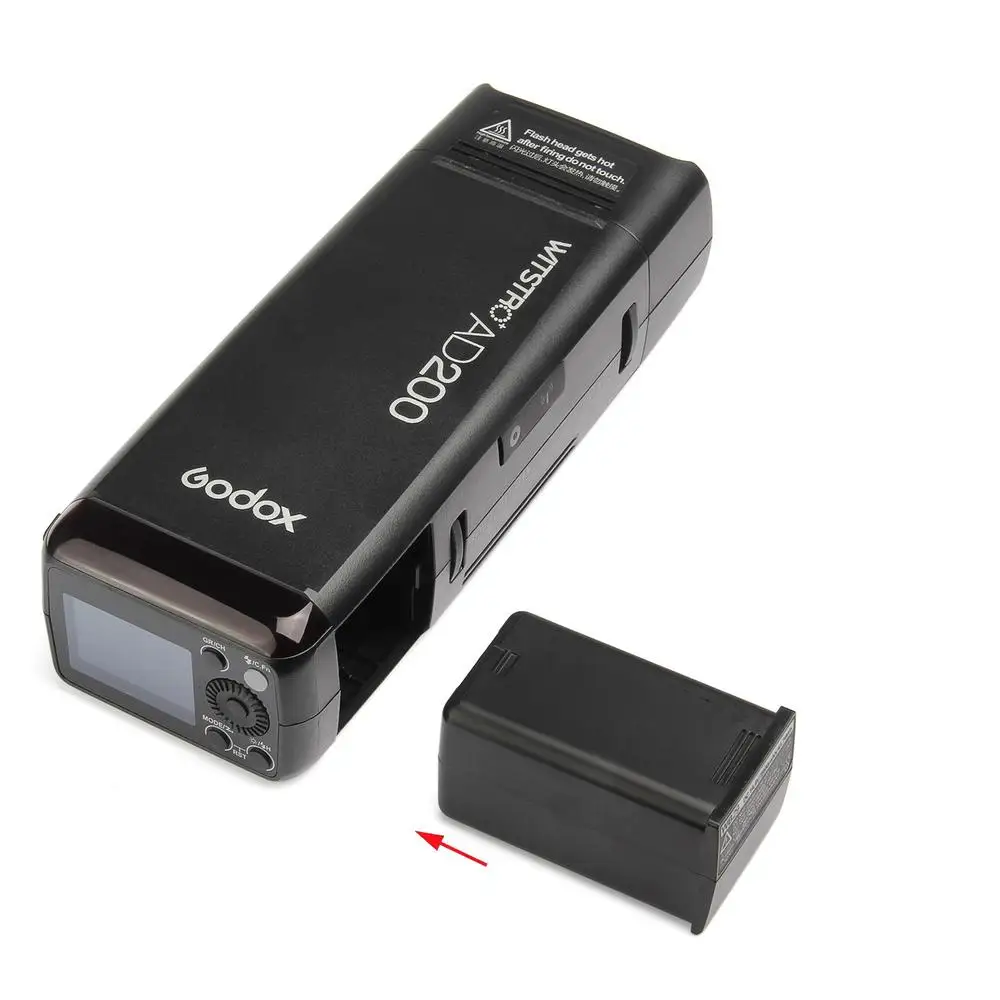 Godox AD200 2.4G Flash 1/8000 with AD-S2 Standard Reflector for Canon Nikon Sony | Электроника