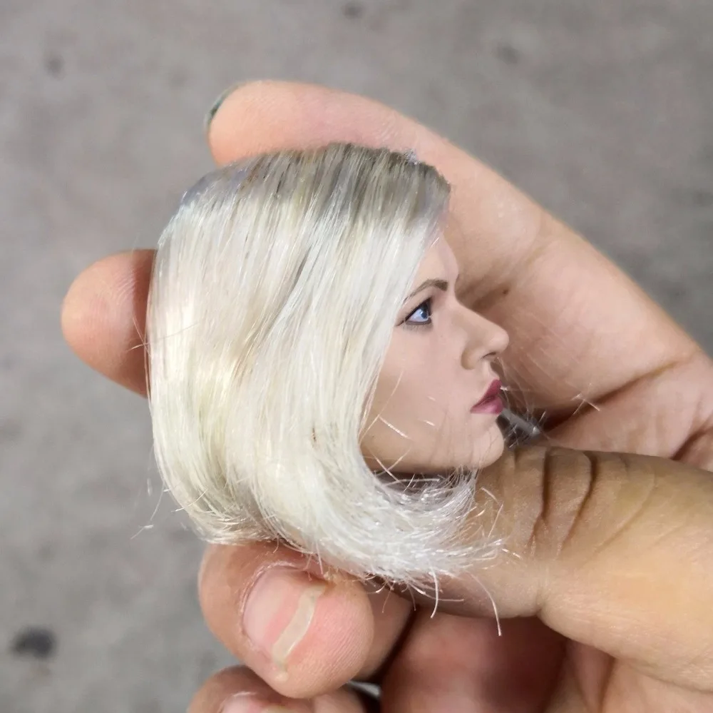 Scarlett головы Scuplt 1:6 весы женская голова резьба Модель игрушки для детей возрастом