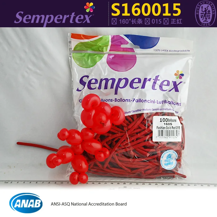 100 шт./лот Американский sempertex 160 S однотонный Цвета магия латексные Длинные Воздушные шары вечерние украшения для свадьбы дня рождения спрос среди детей - Цвет: 015