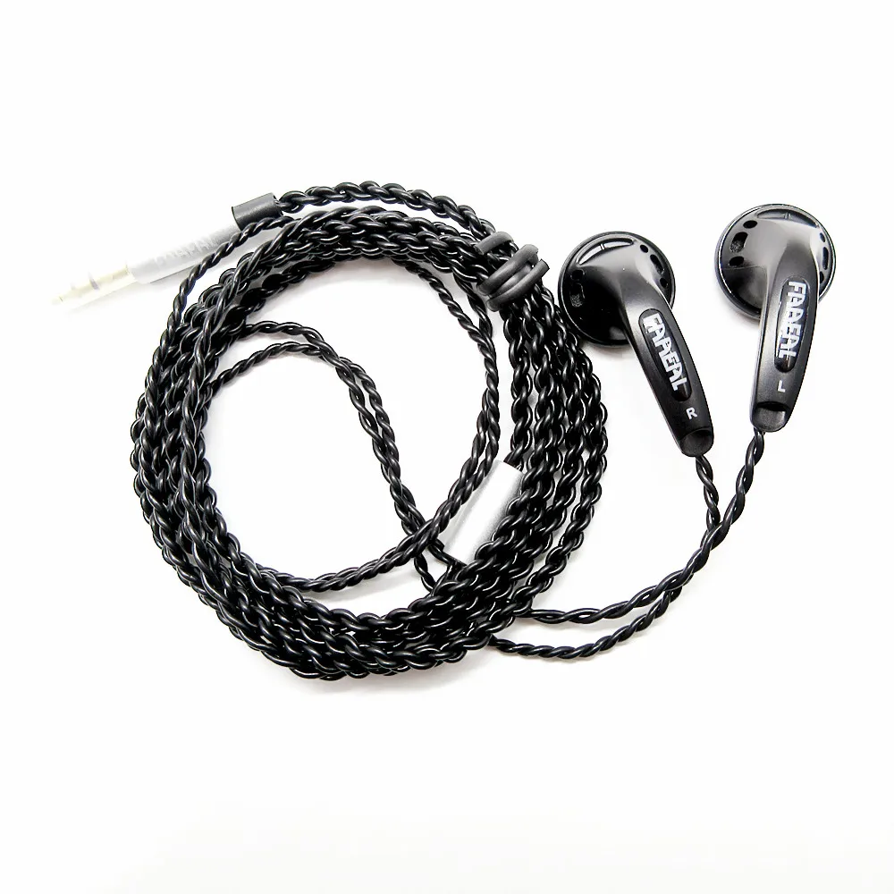 FAAEAL 64ohm 3 5 мм вкладыши HiFi наушники сплава Настроить DIY гарнитура DJ сладкий