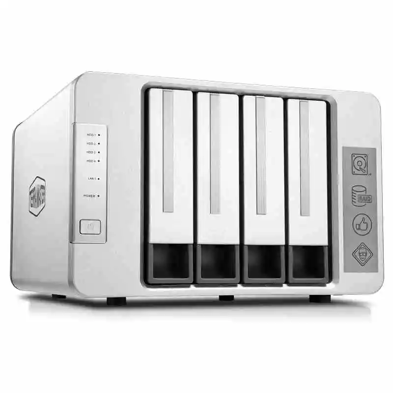 TerraMaster 3 5/2 5 дюйма 4Bay HDD NAS облачный сервер для домашнего/офисного хранения ЦП DDR3