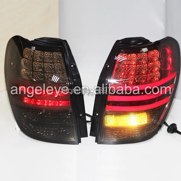 Для CHEVROLET Captiva светодиодный задний фонарь 2009 2011 года дымчатый черный цвет супер