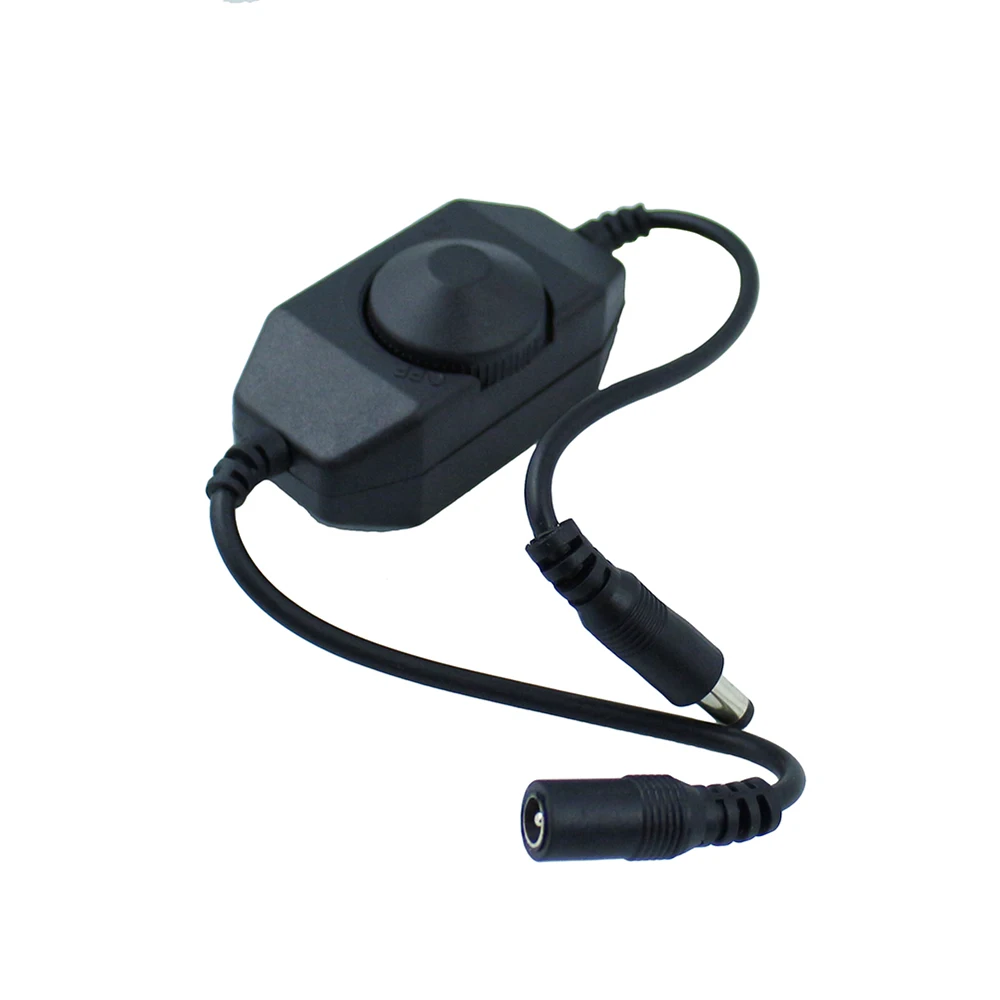 DC12/24V 1 канал 2A встроенный PWM светодиодный диммер переключатель для Светодиодный