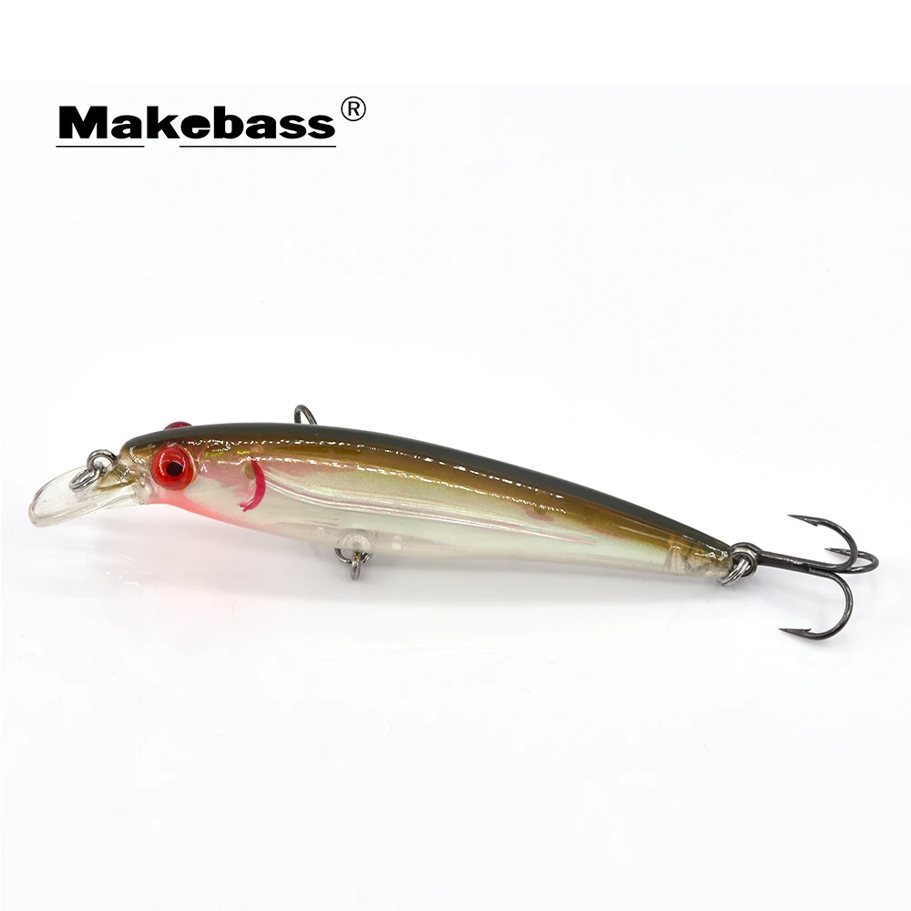 MAKEBASS Джеркбейт гольян прижимные рыболовные приманки | 3 7 дюйма/0 47 унций