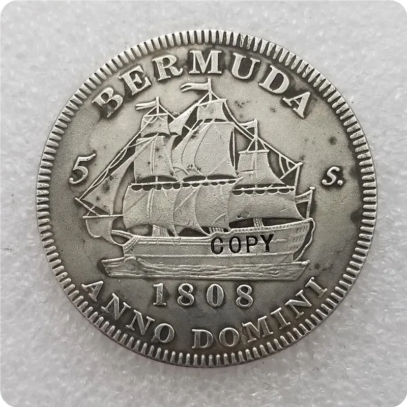 Коллекция 1808 года шотландская Корона Джордж III копия памятных монет медаль
