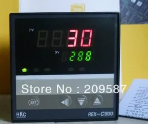 Цифровой ПИД-регулятор температуры REX-C900 100-240В переменного тока 0-400, релейный выход