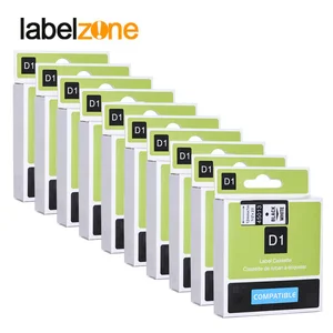 10 шт., 12 мм, 45013 дюйма, черный на белом, фотографический принтер для этикеток 45013 дюйма, фотоленты для LM 160 280, этикеток