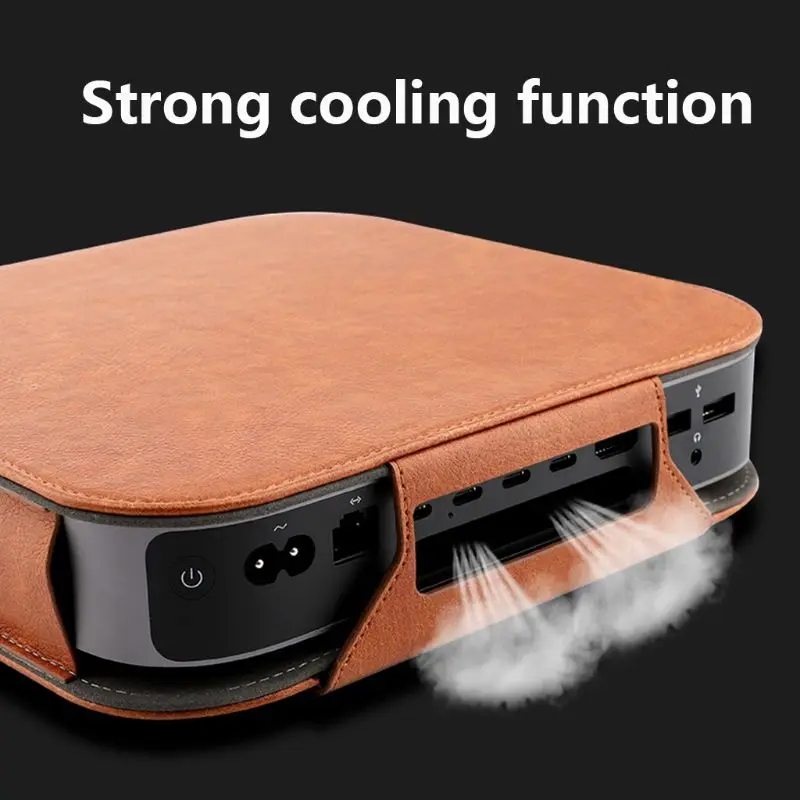 Защитный чехол из искусственной кожи для Apple Mac Mini | Компьютеры и офис