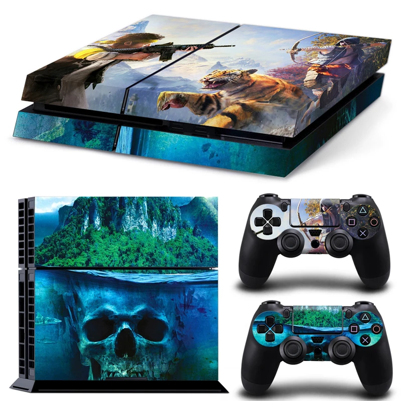 OSTSTICKER наклейки для PS4 консоли и контроллера виниловая наклейка Death Бесплатная