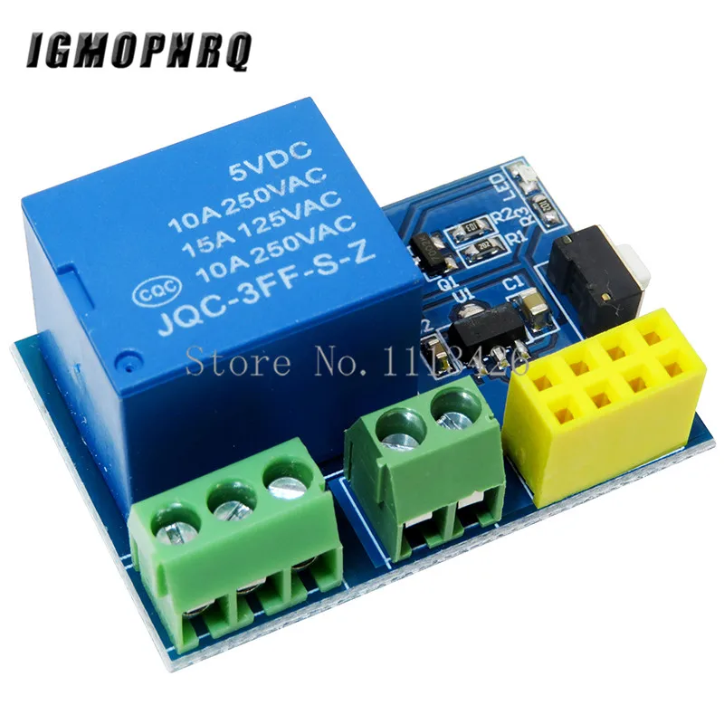 ESP8266 Relay ESP8266 ESP-01 ESP-01S 5 В релейный модуль Wi-Fi DHT11 модуль датчика температуры и влажности беспроводной wifi модуль NodeMCU умный дом IOT - Цвет: ESP8266 Relay