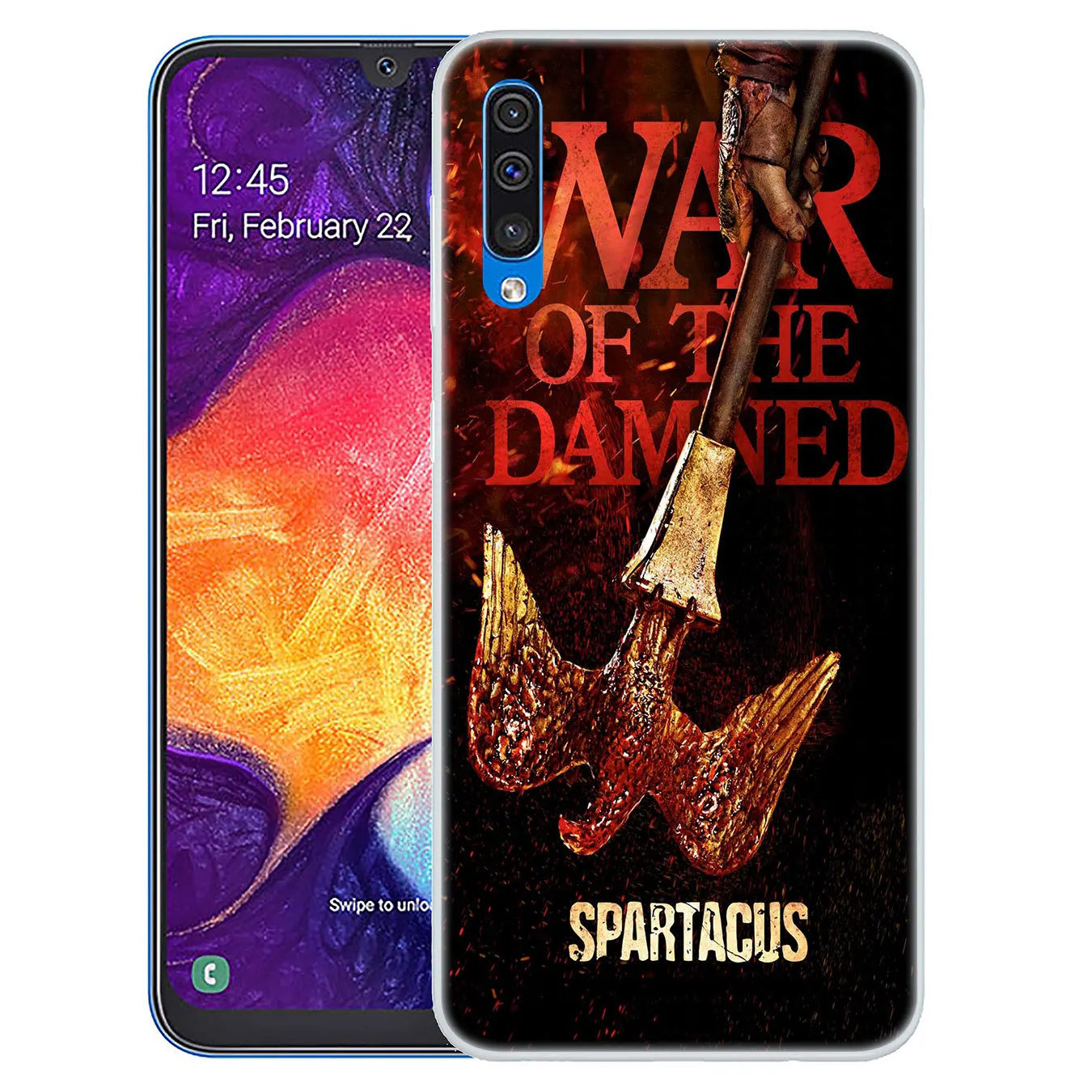 Твердый прозрачный чехол для телефона Lavaza spartacus saison Samsung Galaxy A10 A20 A30 A40 A50 A60 A70 M40 M30 M20
