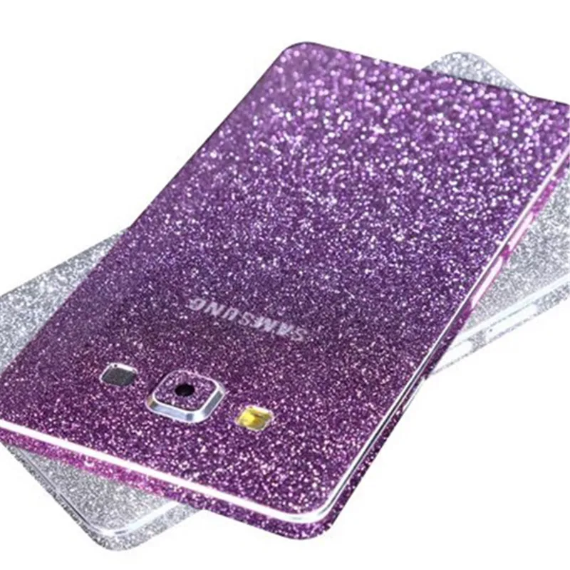 Блестящие Фольга фильм Стикеры для Samsung Galaxy Grand 2 Duos G7102 G7106 G7108 g7109 матовый алмаз