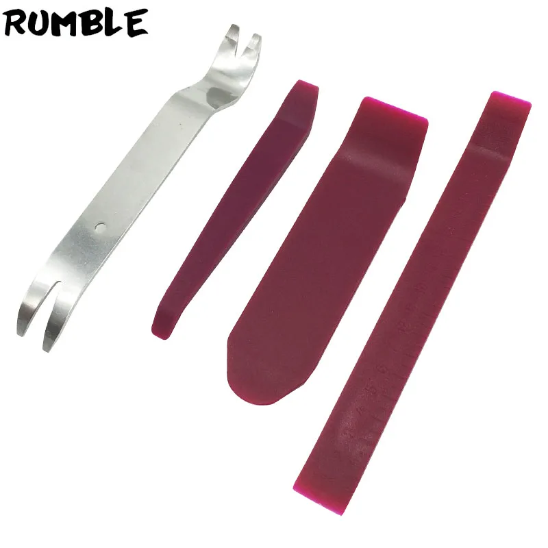 Rumble 4 шт. набор для удаления обивки автомобиля пластиковая внутренняя радио
